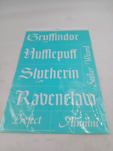 Stencil hogwarts chalk - chalk, couture