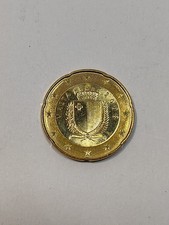 Malta Moneta 0,20 Cent Euro 2008 Rara 