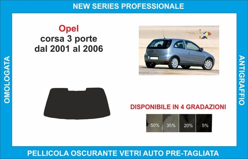Pellicole oscuranti vetri opel - pellicole,