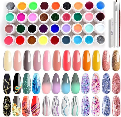 Set smalto gel colori con - gel,