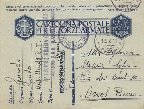 130 franchigia 1941 pesaro - 1941,