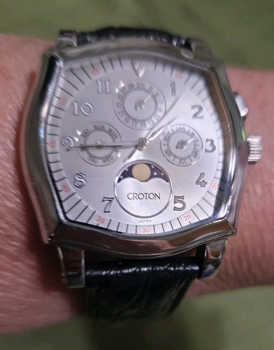 Orologio croton tonneau tripla - orologio,