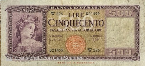 500 lire w226 serie - r3,