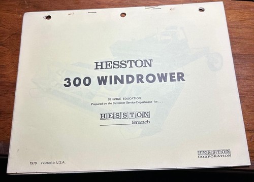 Hesston 1970 windrower - 1970,