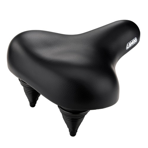 Sella per bici nera comoda - per,