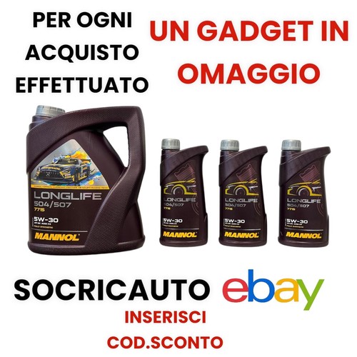 Litri olio motore mannol - litri,
