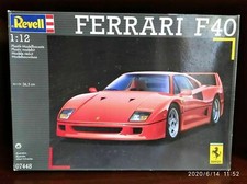 Ferrari F40 1/12 Revell Modellino da costruire