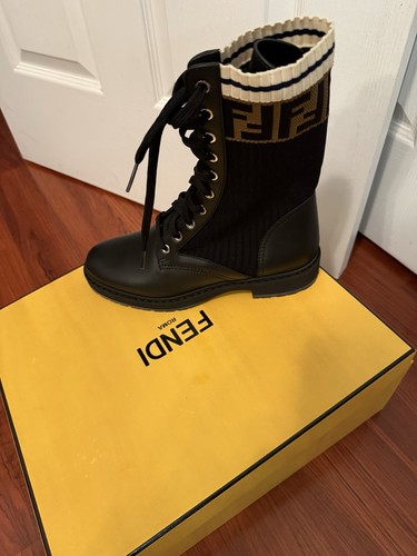 Stivali combattimento fendi - stivali,