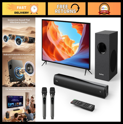 Soundbar karaoke per smart - karaoke, tv