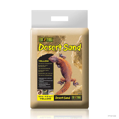Exo terra desert sand - exo, yellow