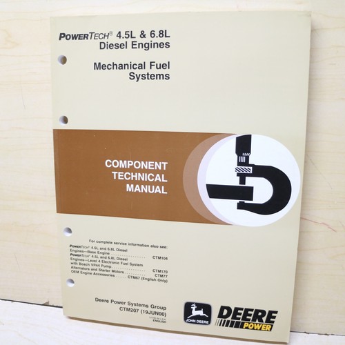 John deere 8l motore - john, 4.5l