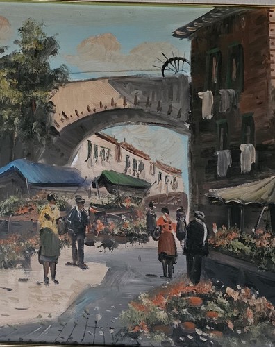 Quadro olio tela - olio,