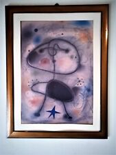 Quadro  di JOAN MIRO' con cornice 56 x 74 cm