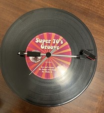 Orologio Da Parete Karlsson Spinning Record Groovy ‘70s