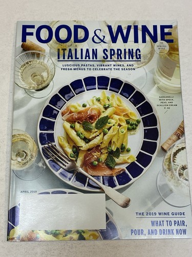 Food wine magazine - food, 2019