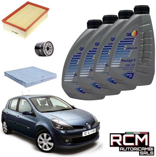 Kit tagliando renault clio iii - tagliando,