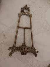 Vintage Ornate Easel Brass