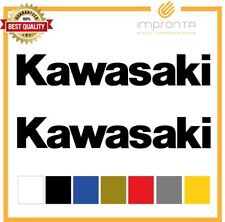 Adesivi 2pezzi 30cm KAWASAKI stickers disponibili vari colori per moto e scooter