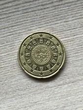 Moneta 20 Centesimi Rara Portogallo 2016