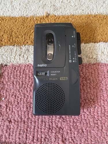 Sanyo trc 570m microcassette - sanyo, trc-570m
