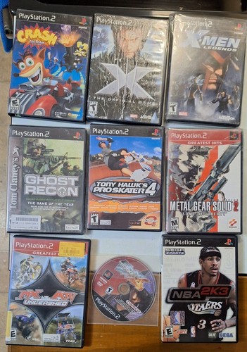Lotto pezzi gioco ps2 - lotto, +