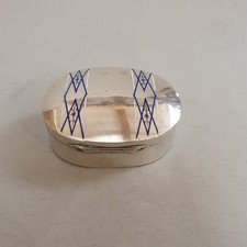 Scatola In Argento Tabacchiera