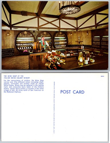 Cartolina enoteca colonia - cartolina,