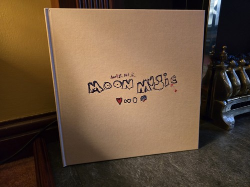 Coldplay moon music notebook - music,