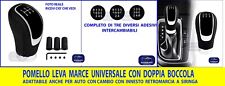 Pomello  Leva Marce Cambio per FIAT Grande Punto Retromarcia a siringa