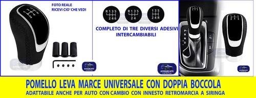 Pomello leva marce cambio - pomello,