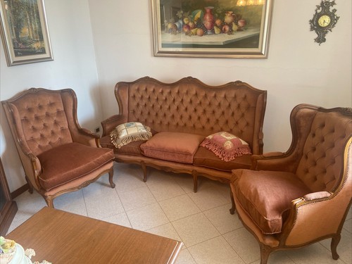Salotto antico stile barocco - antico,