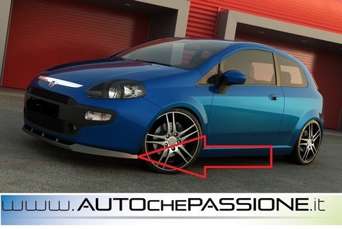 Splitter spoiler anteriore per - anteriore,