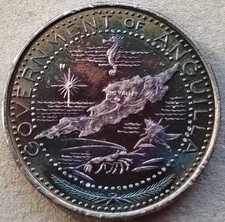 ANGUILLA - 1 Dollar 1970 PROOF