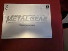 Metal Gear Solid Premium Confezione PS1 Giappone KONAMI