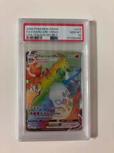 Pokèmon charizard vmax psa - pokèmon,