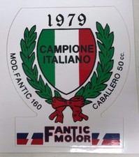 Fantic Motor Caballero MIK 26 ADESIVO STEMMA ITALIA (replica)