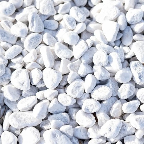 Ciottoli bianco carrara - ciottoli, di