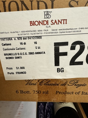 Brunello montalcino 2003 - brunello,