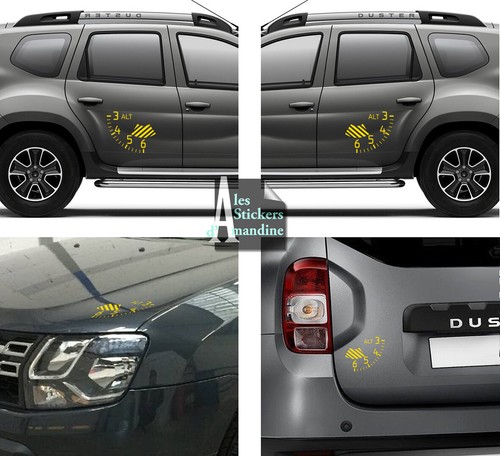 Altimetres deco pour dacia - 4,
