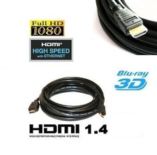 CAVO HDMI 1.4 3 METRI MT TV VIDEO  BLU-RAY FULLHD 3D ETHERNET