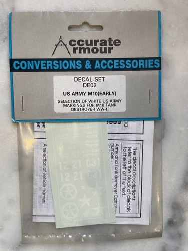 Accurate armour decal - armour, de02