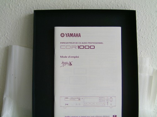 Yamaha cdr 1000 - 1000, registratore