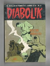 FUMETTO DIABOLIK INEDITO ANNO XIX N°2 DESTINI PARALLELI 1980