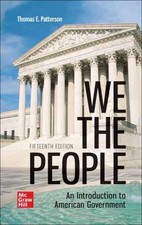 We The People - Hardcover, by Patterson Thomas E. - Very Good