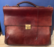 vintage BORSA CARTELLA PELLE