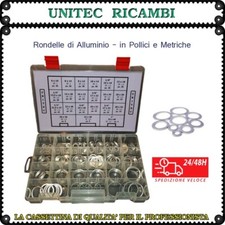 Rondella alluminio scatola in