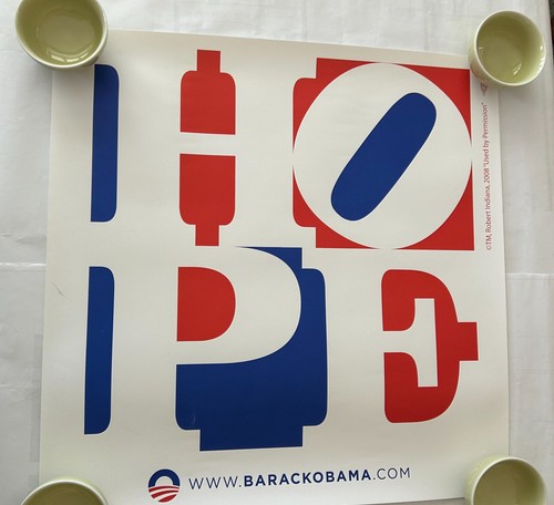Robert indiana hope barack - robert, "hope"