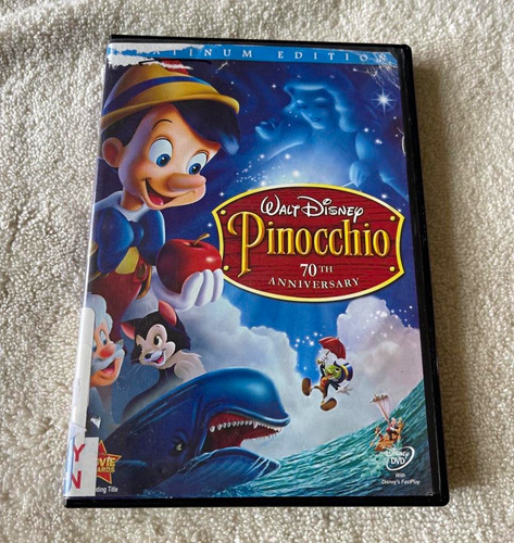 Walt disney pinocchio - walt, (dvd