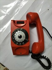 Telefono fisso a disco vintage