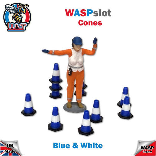 Sicurezza coni blu - sicurezza,